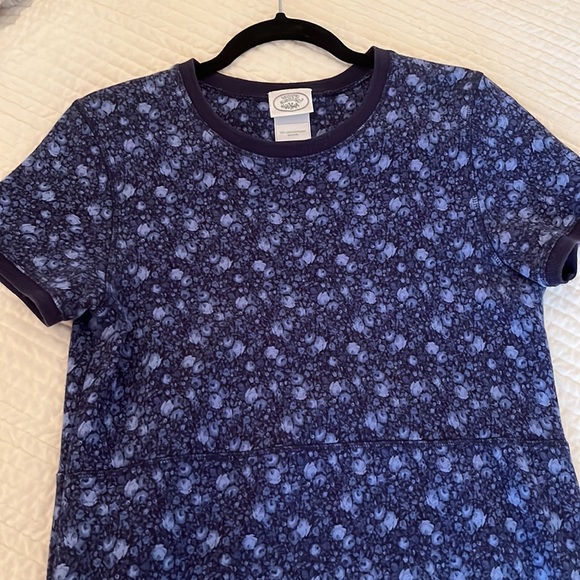 Laura Ashley Maxi T Shirt Dress Size M - Picture 2 of 9